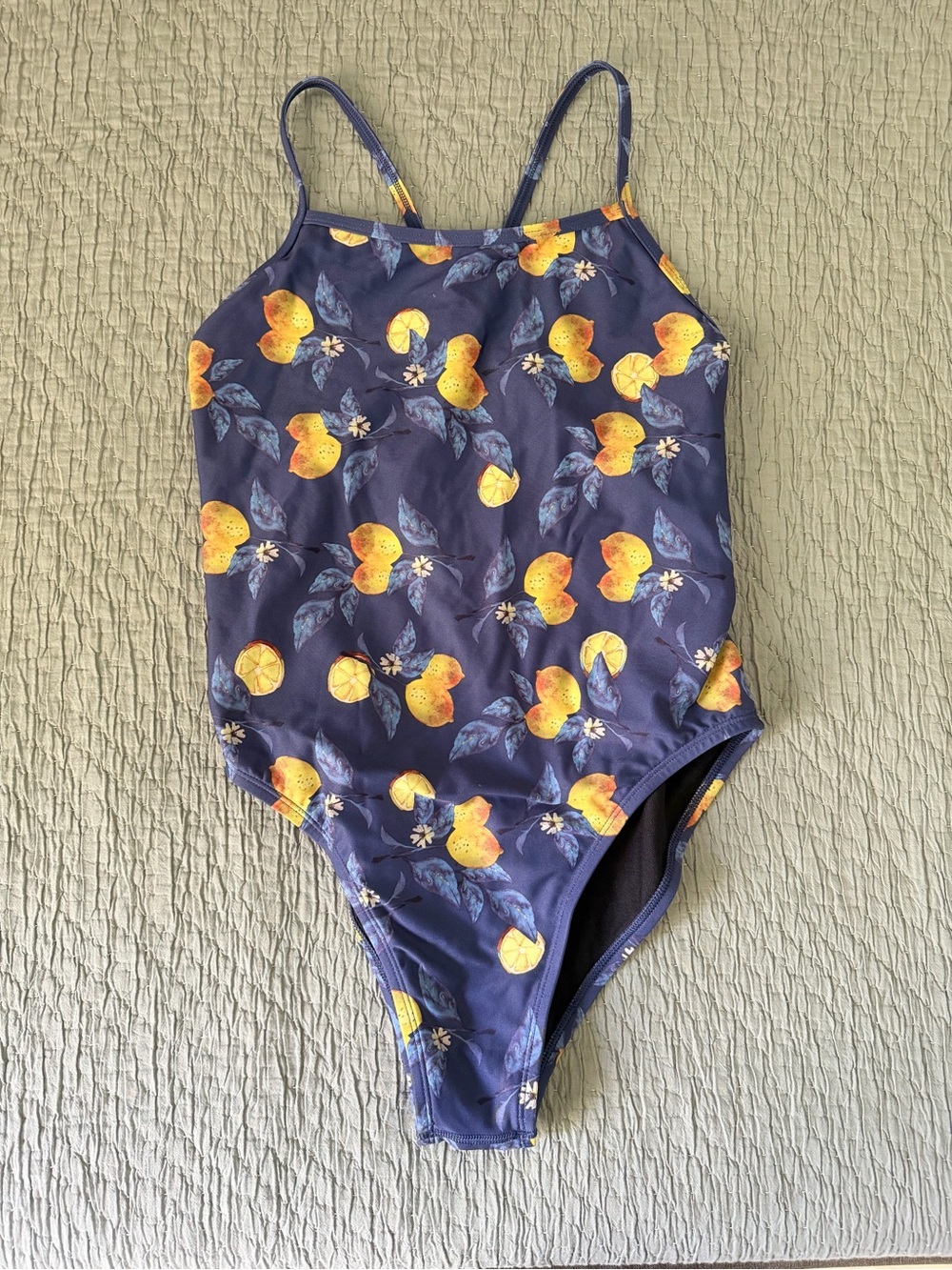Jolyn Brandon Lemons Printed One Piece Swimsuit